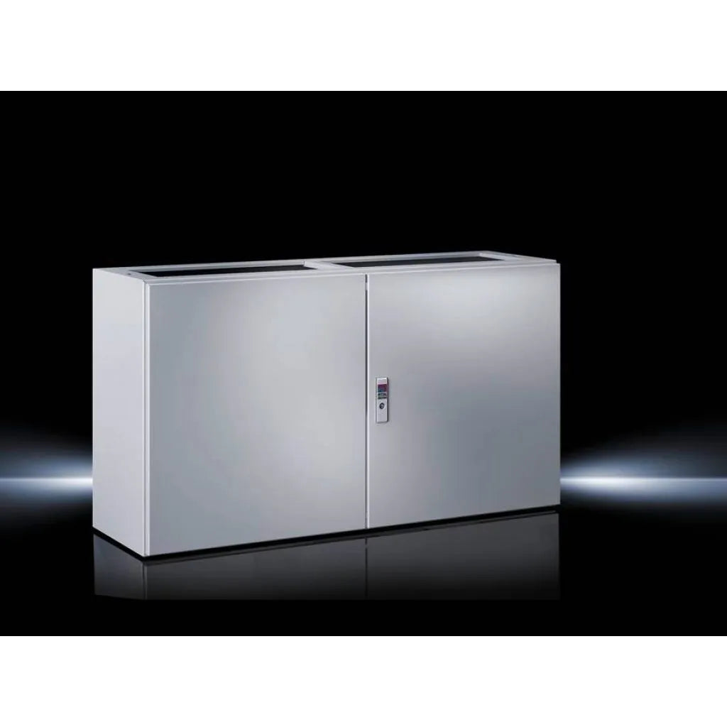 TP Pupitre sección inferior chapa de acero 675Hx1200Wx400Dmm 2P IP55 RAL7035
