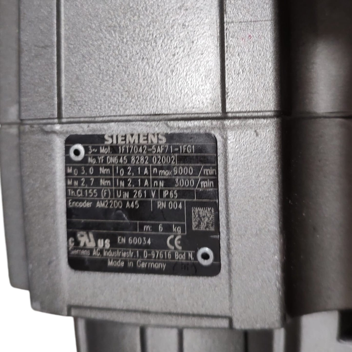 Servomotor Siemens 1FT7042-5AF71-1FG1