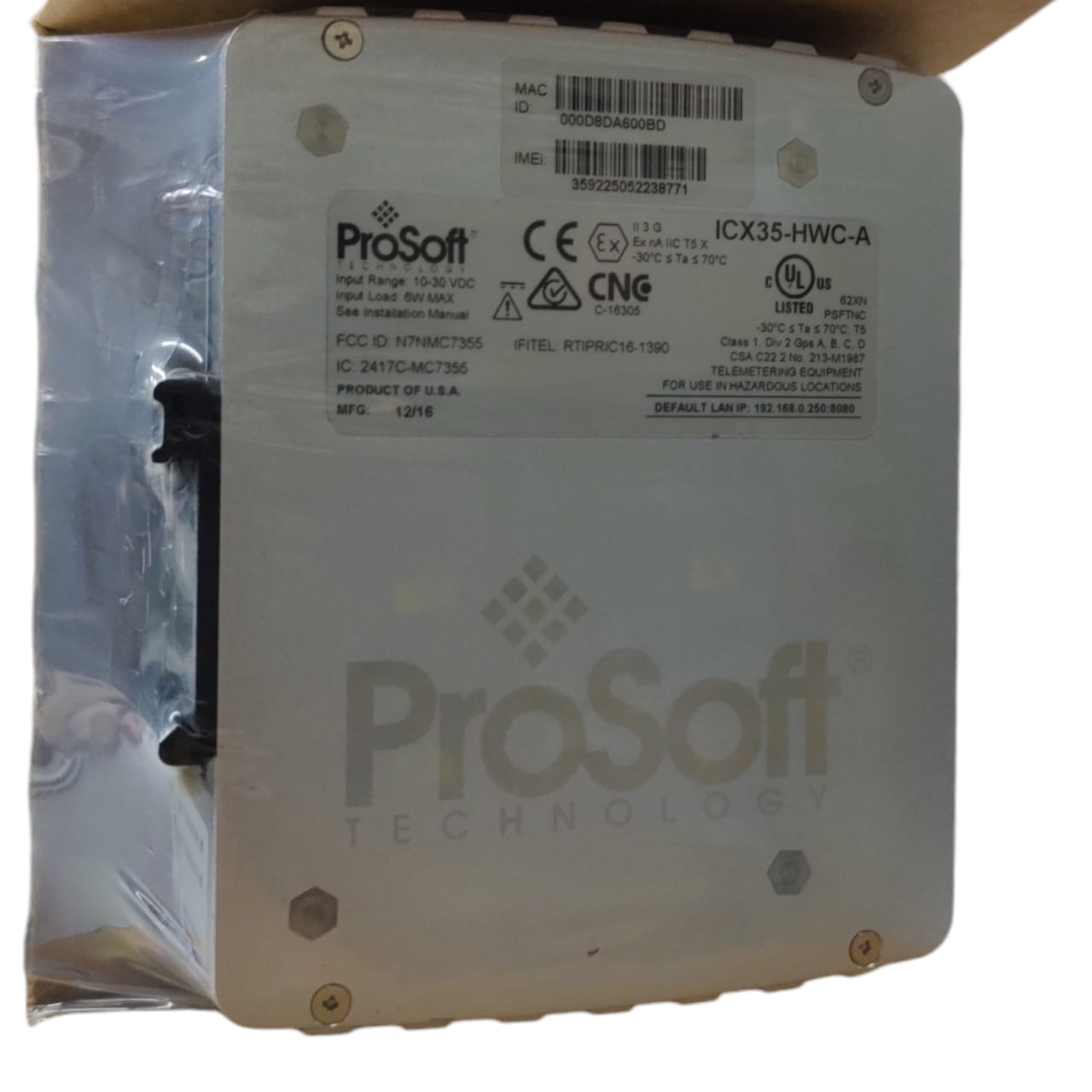 Prosoft ICX35-HWC-A Módulo