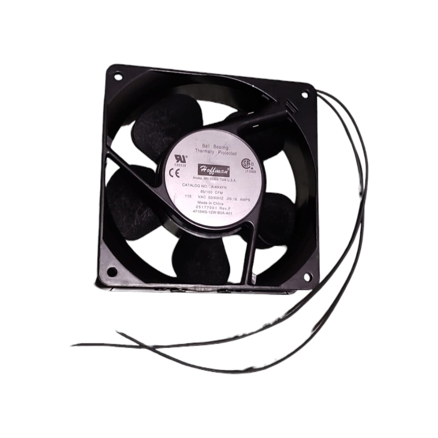 Ventilador Hoffman A-4AXFN.