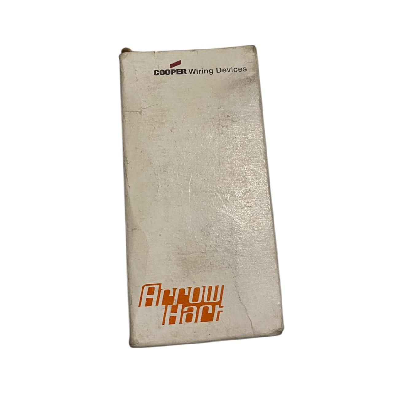 ARROW HART RECEPTACULO SENCILLO 3 POLOS