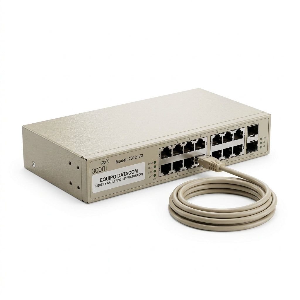3COM 2312172 EQUIPO DATACOM (REDES Y CABLEADO ESTRUCTURADO)