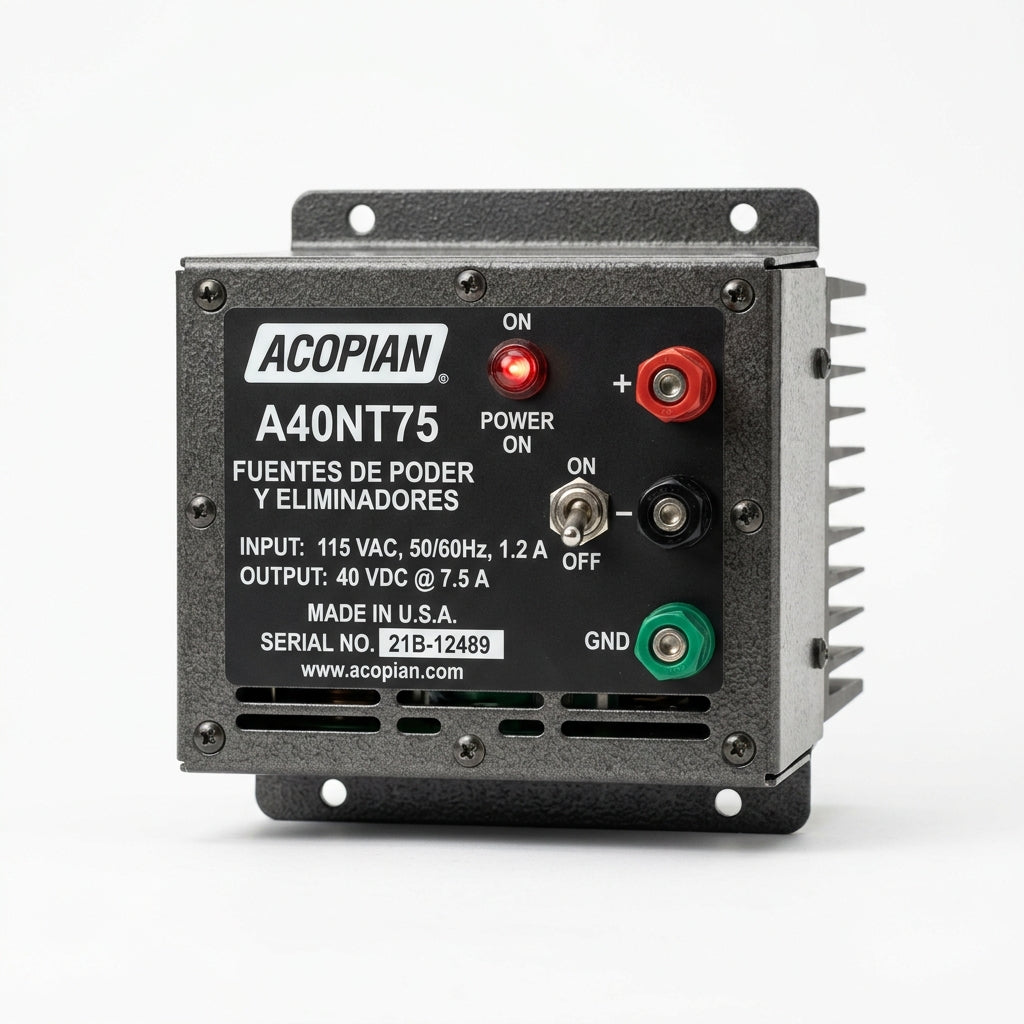 ACOPIAN A40NT75 FUENTES DE PODER Y ELIMINADORES