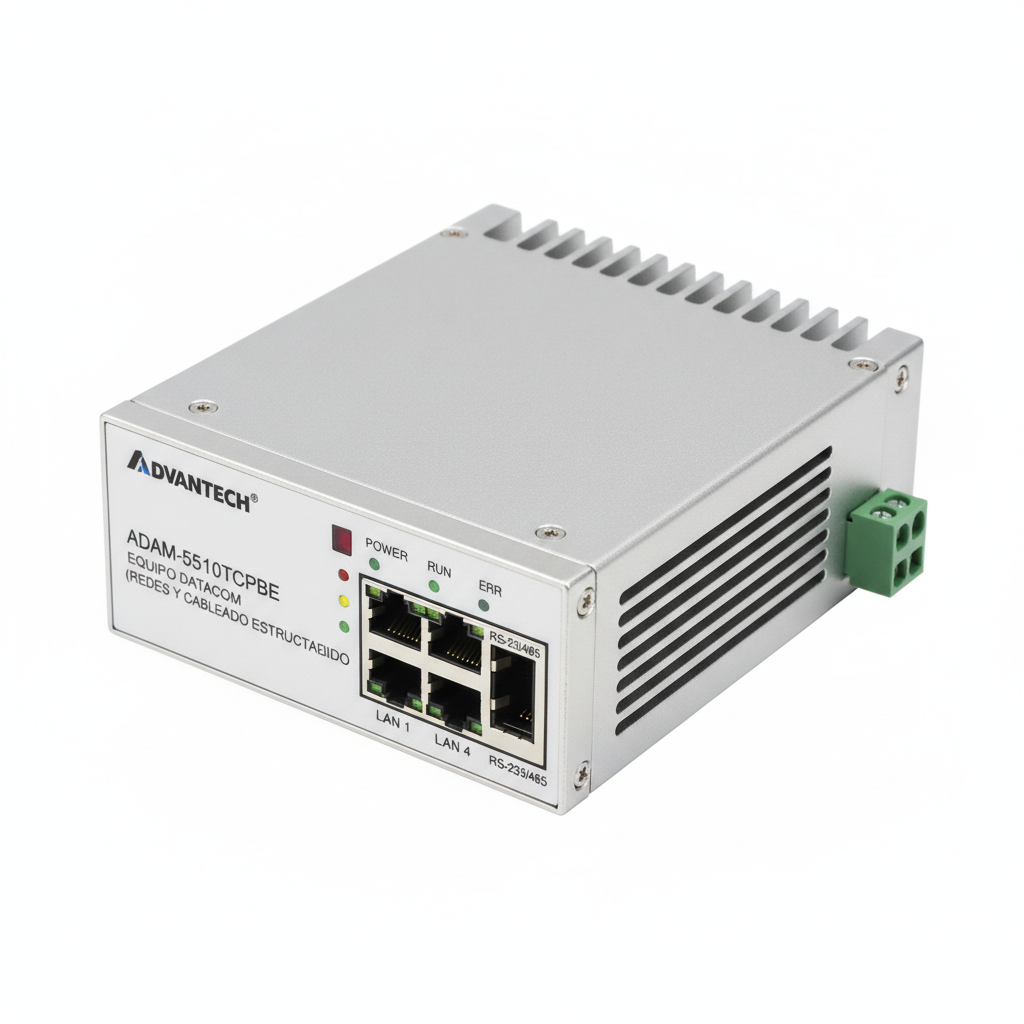 ADVANTECH ADAM-5510TCPBE EQUIPO DATACOM (REDES Y CABLEADO ESTRUCTURADO)