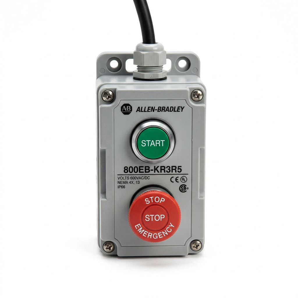 ALLEN-BRADLEY 800EB-KR3R5 BOTONES PULSADORES BOTONERAS