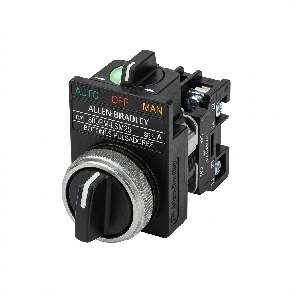 ALLEN-BRADLEY 800EM-LSM25 BOTONES PULSADORES BOTONERAS