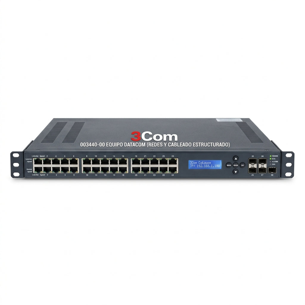 3COM 003440-00 EQUIPO DATACOM (REDES Y CABLEADO ESTRUCTURADO)