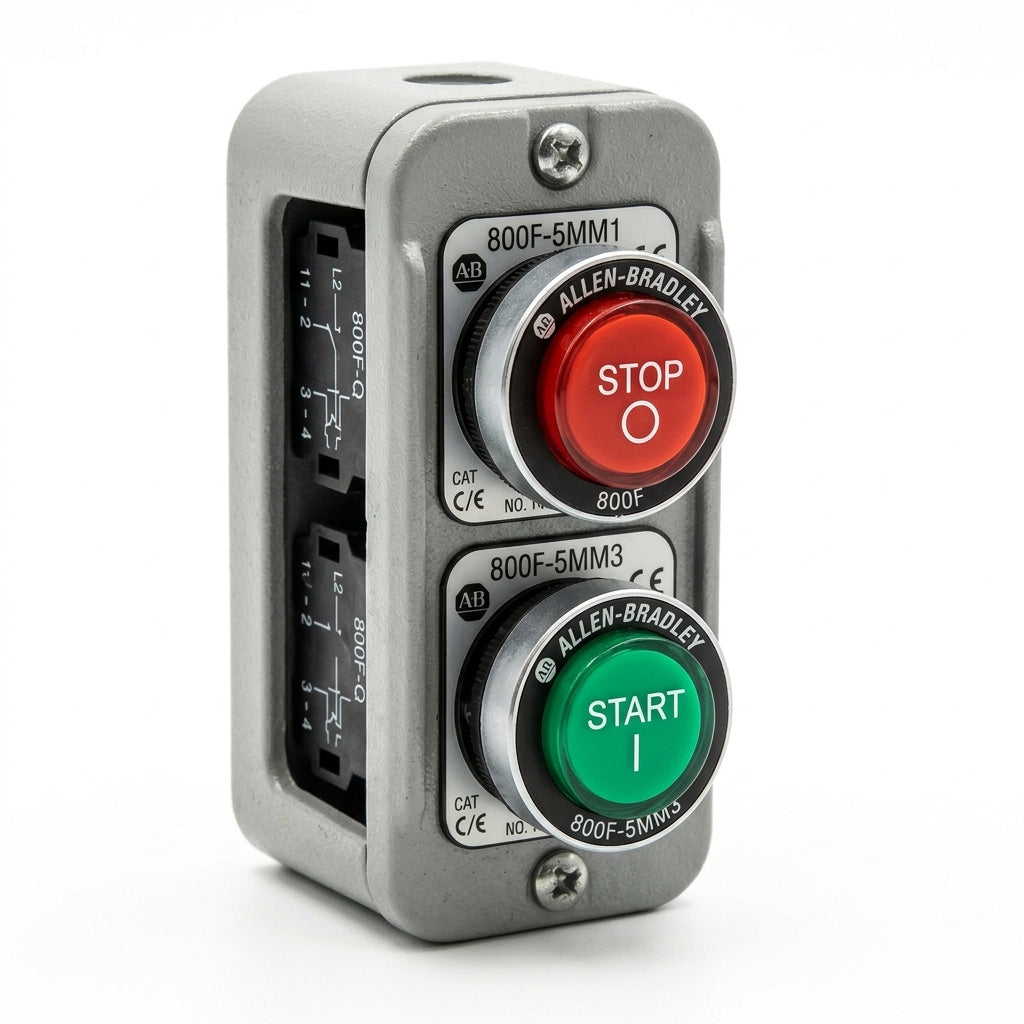 ALLEN-BRADLEY 800F-5MM BOTONES PULSADORES BOTONERAS