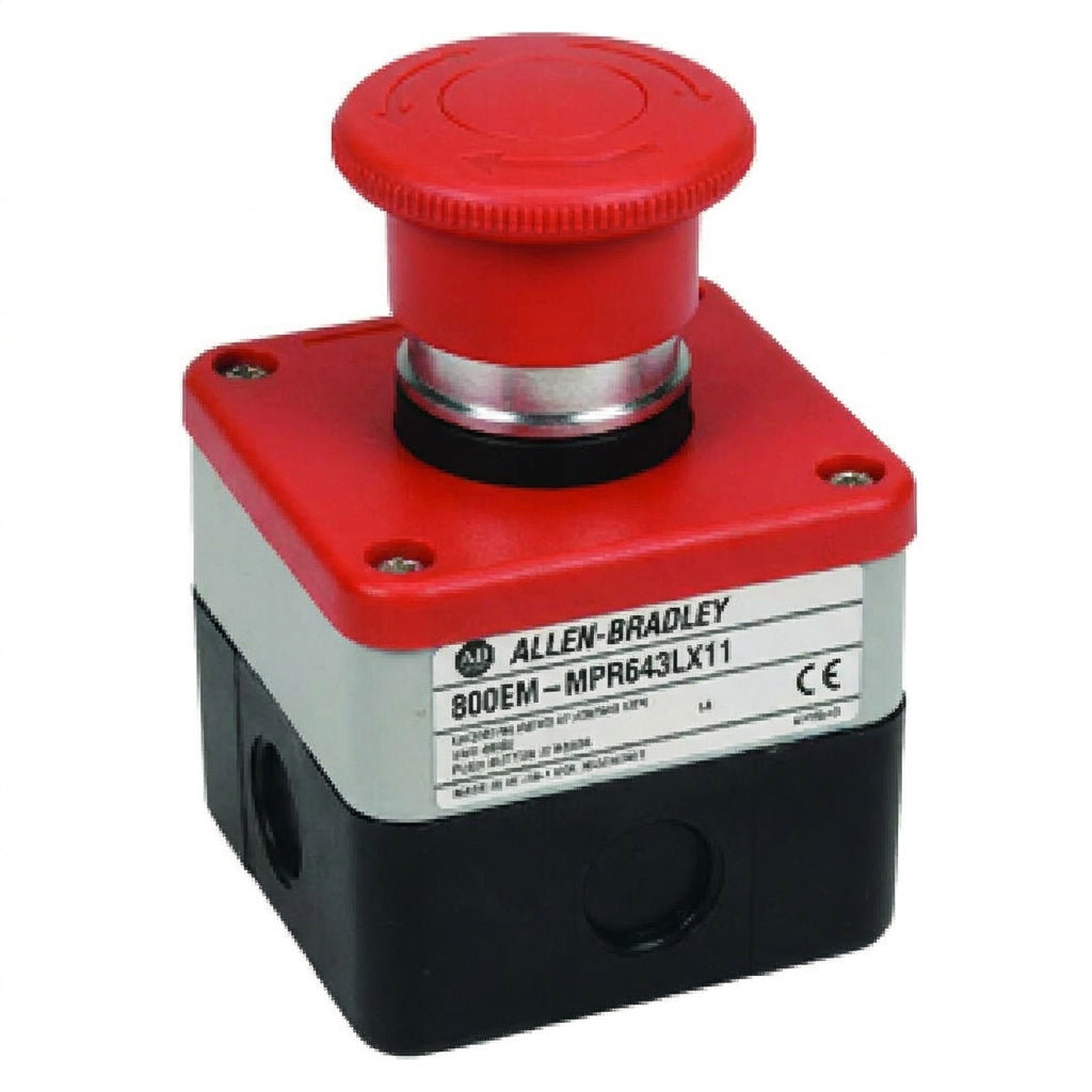 ALLEN-BRADLEY 800EM-MPR643LX11 BOTONES PULSADORES BOTONERAS
