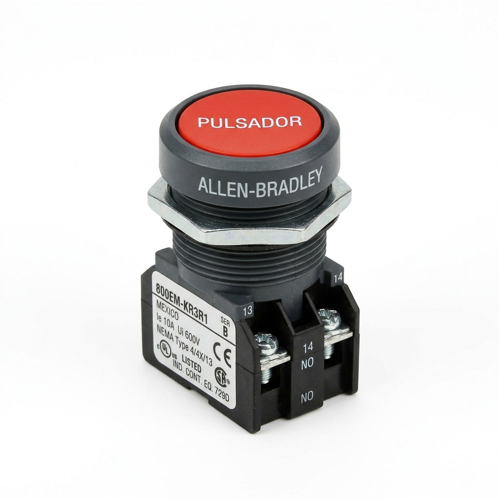 ALLEN-BRADLEY 800EM-KR3R1 BOTONES PULSADORES BOTONERAS