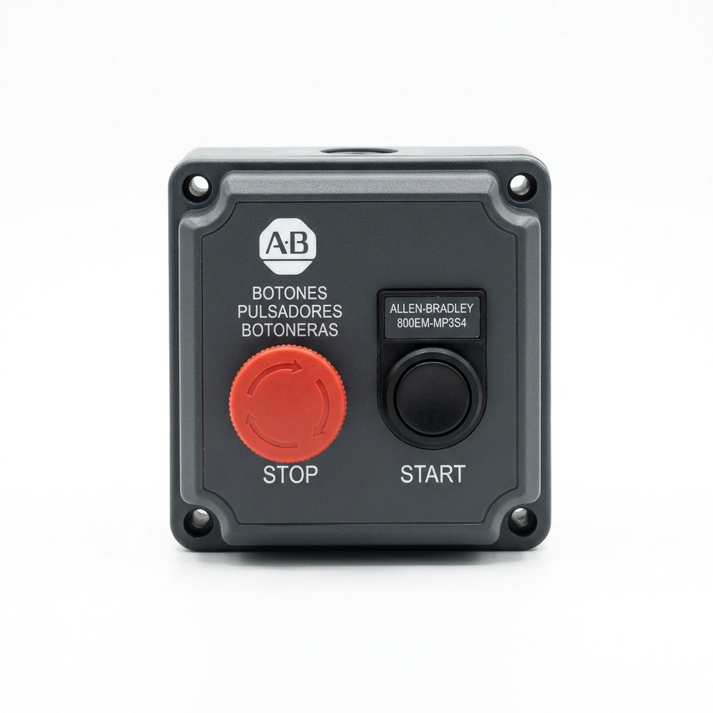 ALLEN-BRADLEY 800EM-MP3S4 BOTONES PULSADORES BOTONERAS