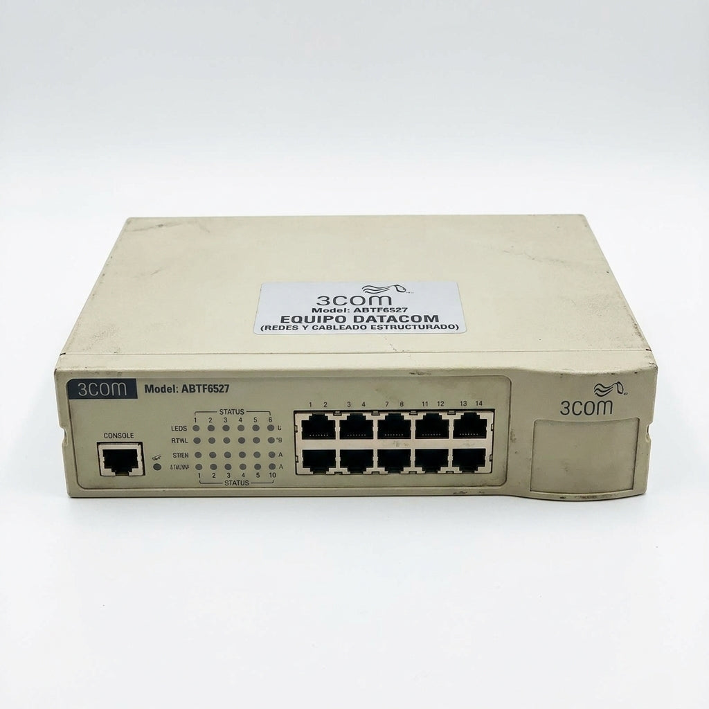 3COM ABTF6527 EQUIPO DATACOM (REDES Y CABLEADO ESTRUCTURADO)