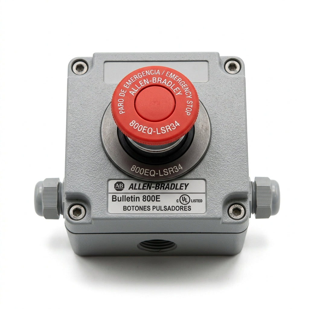 ALLEN-BRADLEY 800EQ-LSR34 BOTONES PULSADORES BOTONERAS