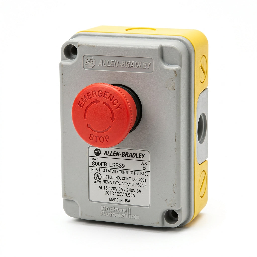 ALLEN-BRADLEY 800EB-LSB39 BOTONES PULSADORES BOTONERAS