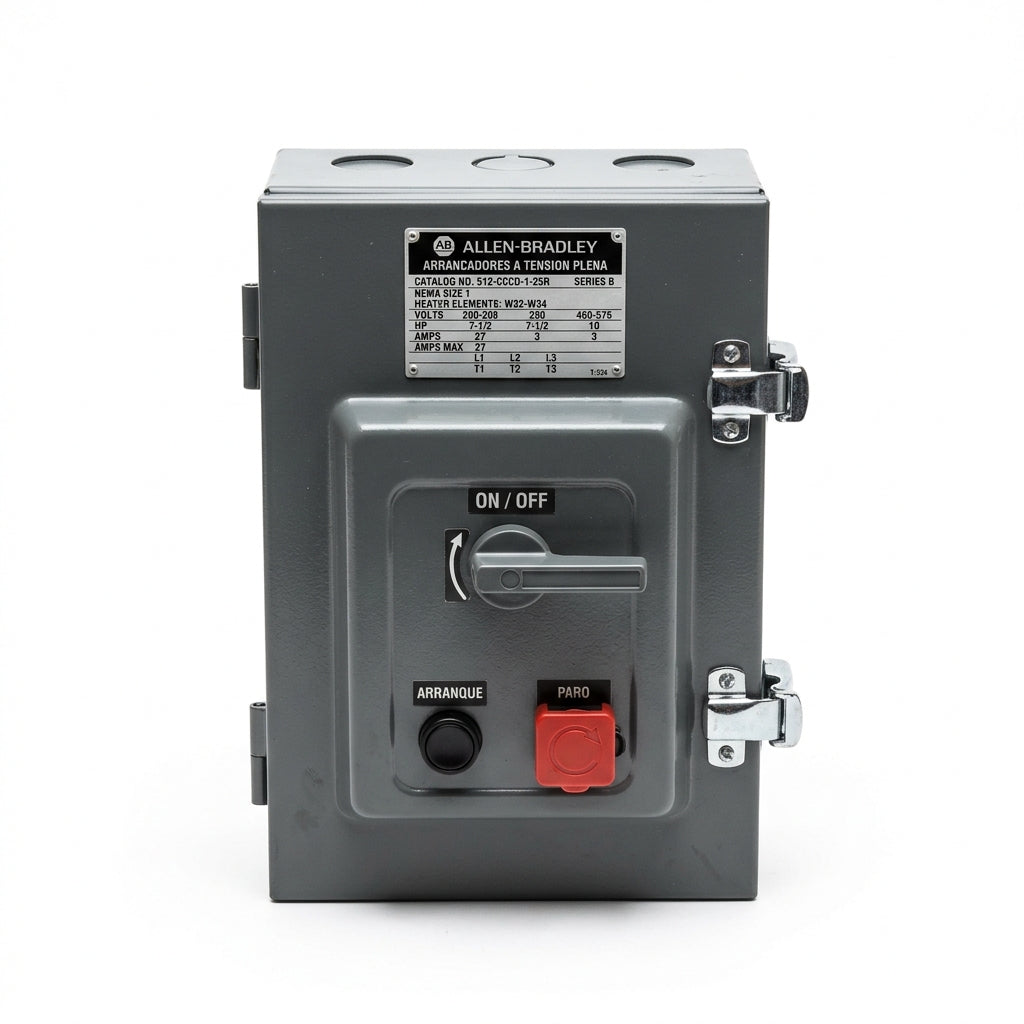 ALLEN-BRADLEY 512-CCCD-1-25R ARRANCADORES A TENSION PLENA