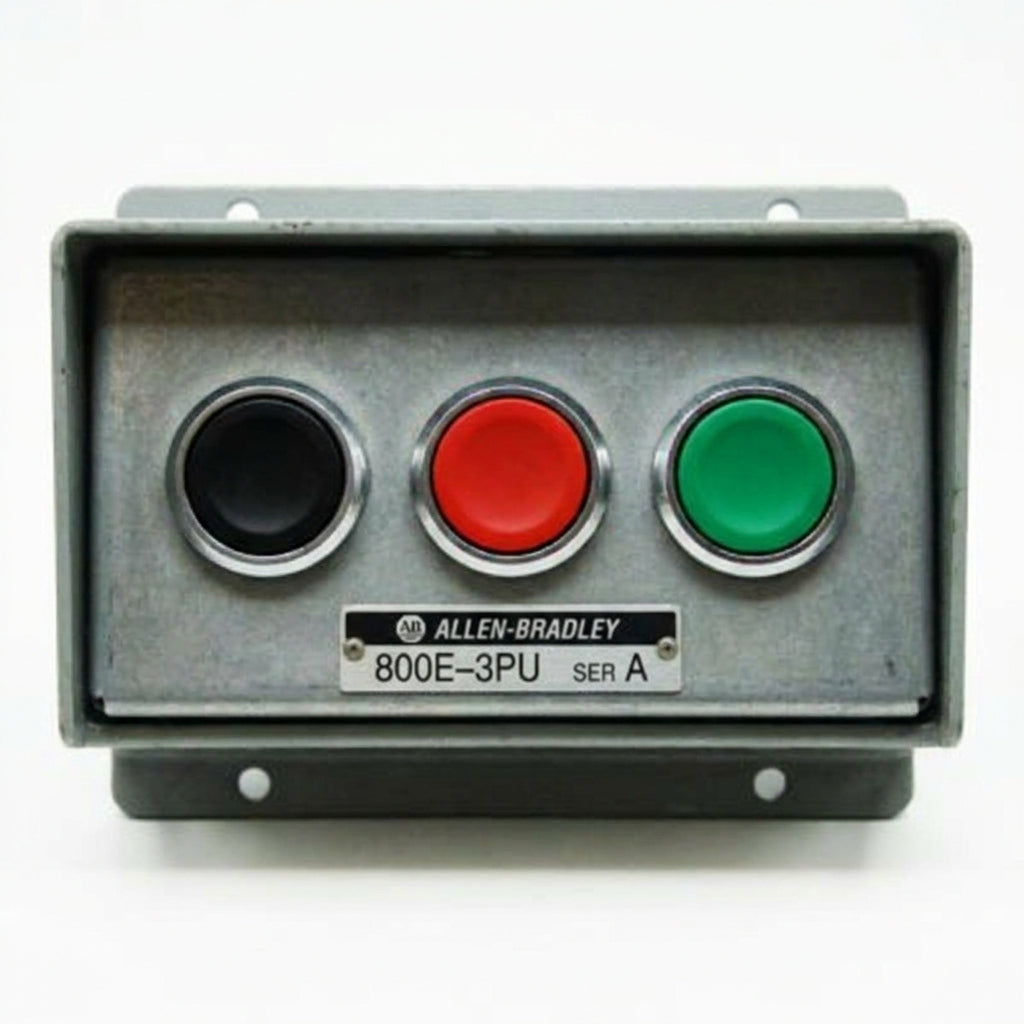 ALLEN-BRADLEY 800E-3PU BOTONES PULSADORES BOTONERAS