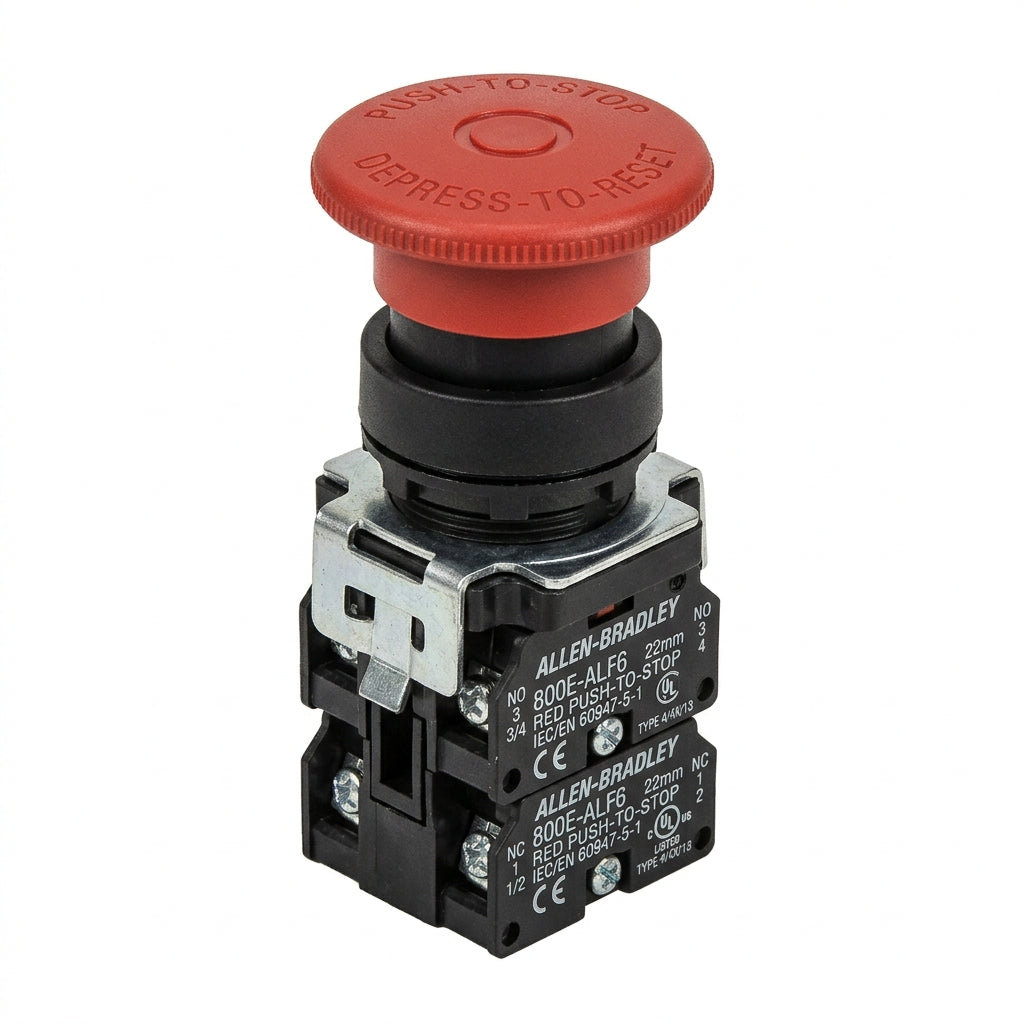 ALLEN-BRADLEY 800E-ALF6 BOTONES PULSADORES BOTONERAS