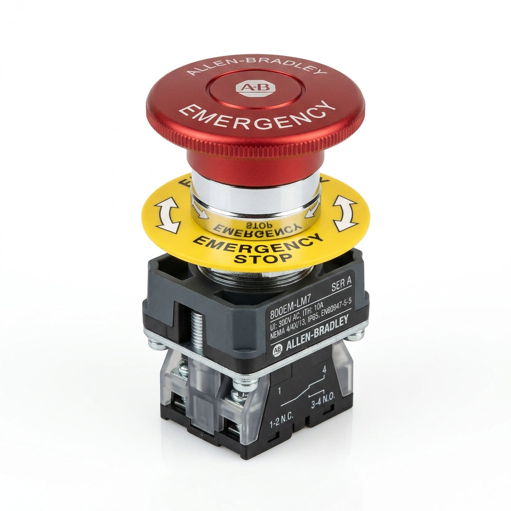 ALLEN-BRADLEY 800EM-LM7 BOTONES PULSADORES BOTONERAS