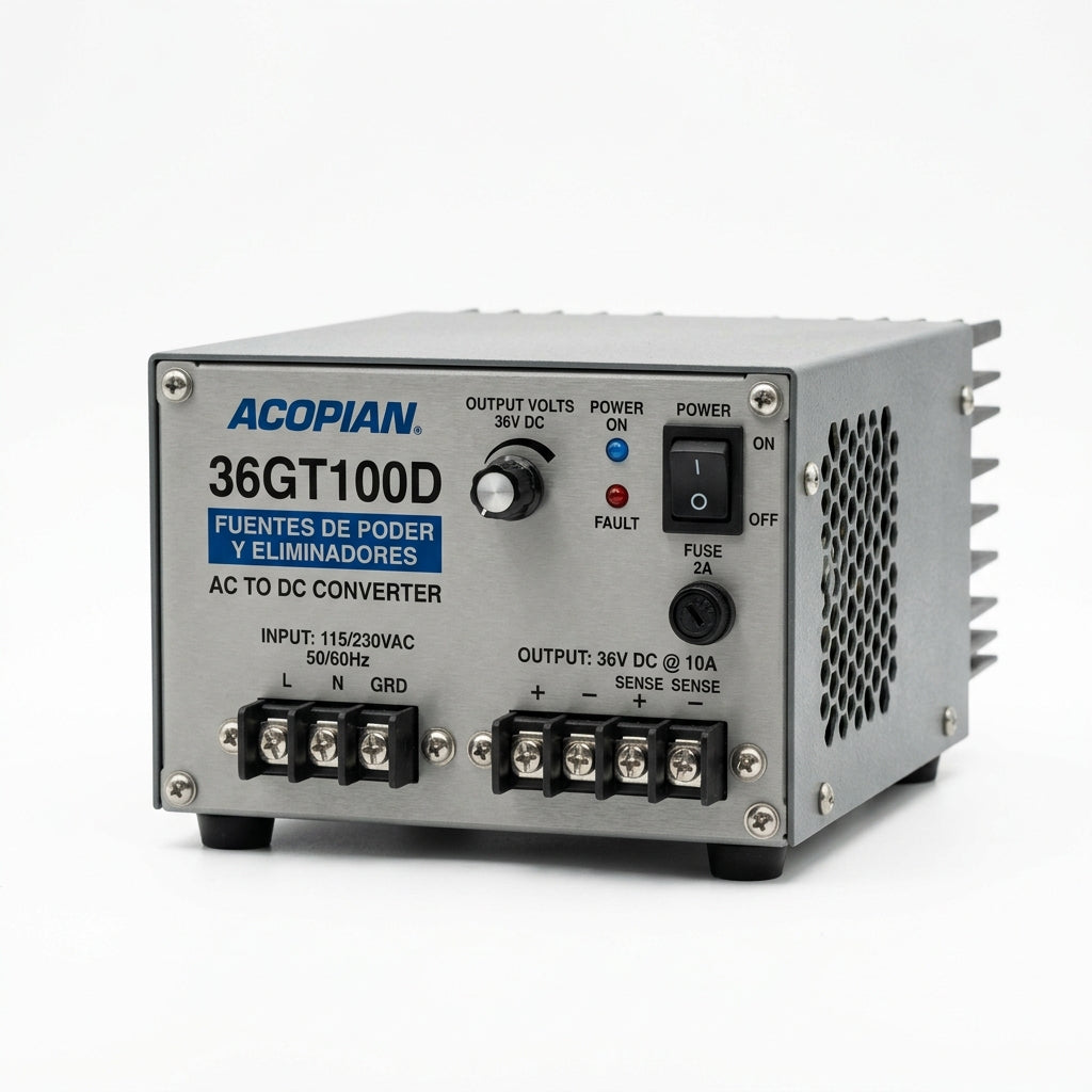 ACOPIAN 36GT100D FUENTES DE PODER Y ELIMINADORES