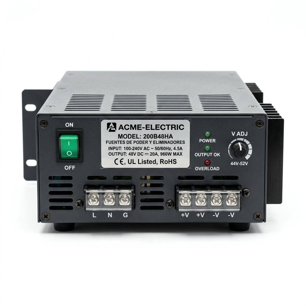ACME-ELECTRIC 200B48HA FUENTES DE PODER Y ELIMINADORES