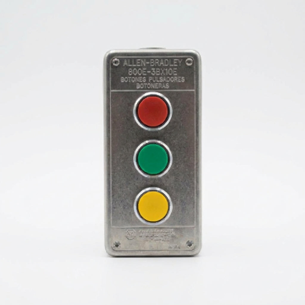 ALLEN-BRADLEY 800E-3BX10E BOTONES PULSADORES BOTONERAS