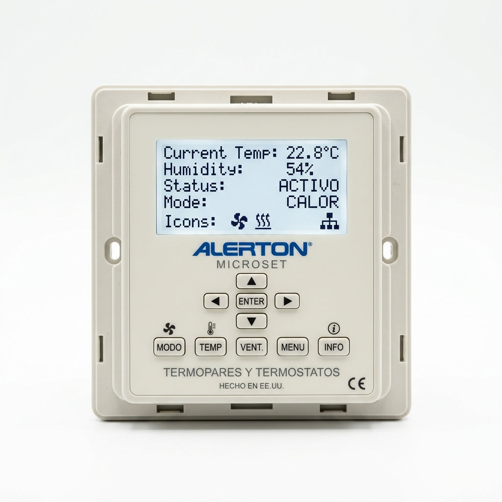 ALERTON MICROSET TERMOPARES Y TERMOSTATOS