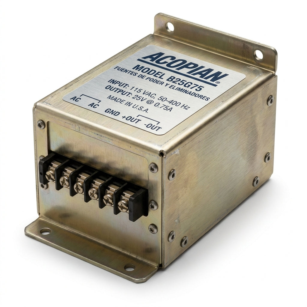 ACOPIAN B25G75 FUENTES DE PODER Y ELIMINADORES