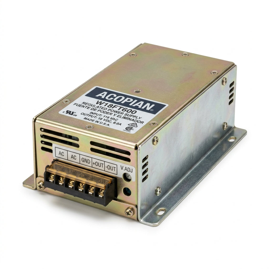 ACOPIAN W18FT600 FUENTES DE PODER Y ELIMINADORES