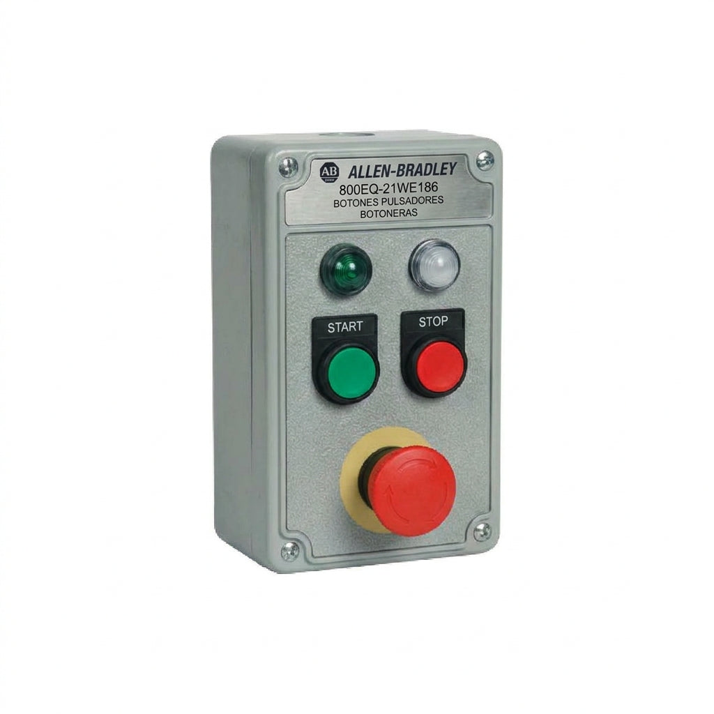 ALLEN-BRADLEY 800EQ-21WE186 BOTONES PULSADORES BOTONERAS