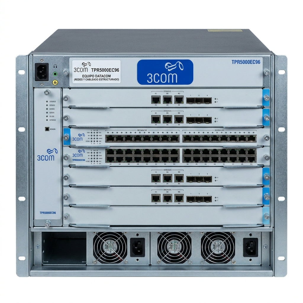 3COM TPR5000EC96 EQUIPO DATACOM (REDES Y CABLEADO ESTRUCTURADO)