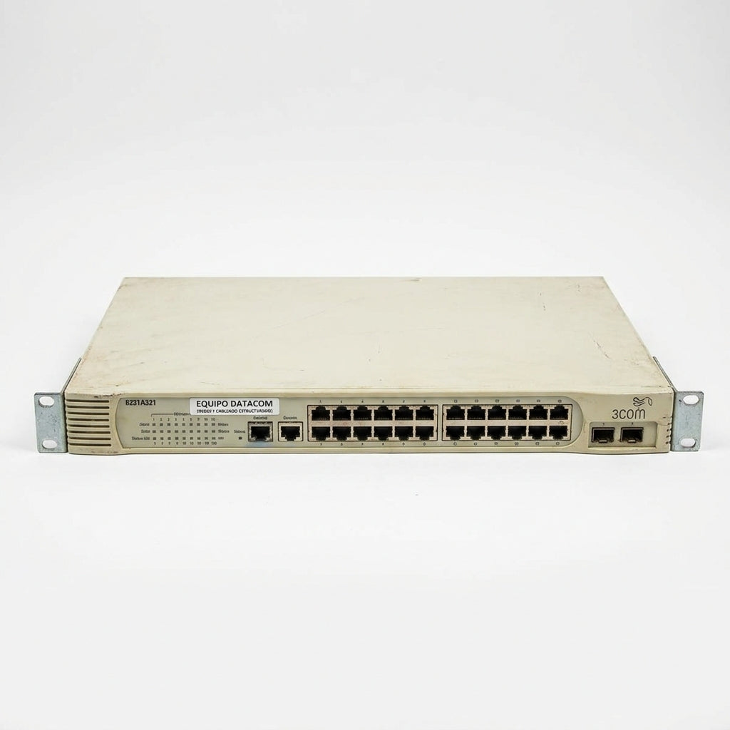 3COM 0231A321 EQUIPO DATACOM (REDES Y CABLEADO ESTRUCTURADO)