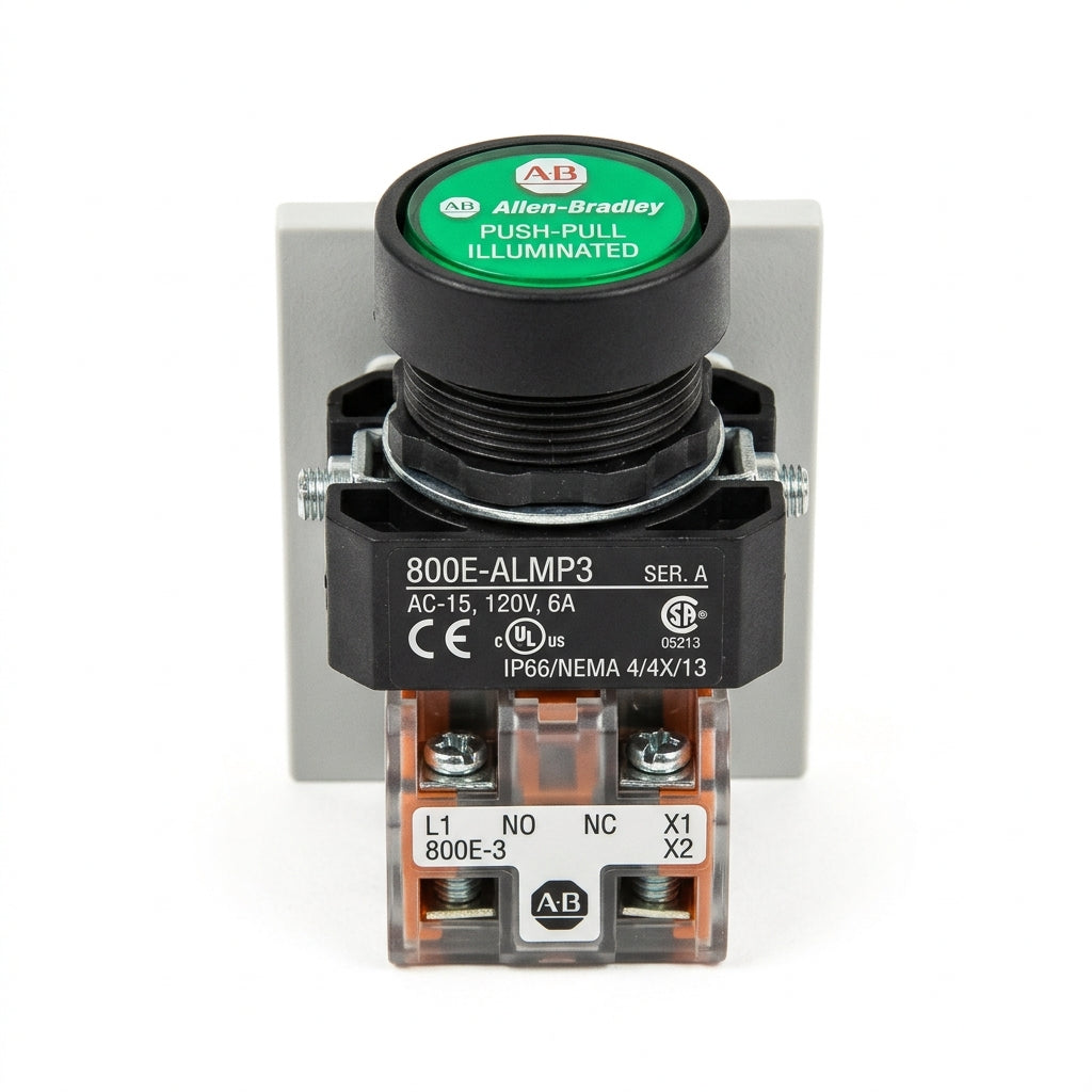 ALLEN-BRADLEY 800E-ALMP3 BOTONES PULSADORES BOTONERAS