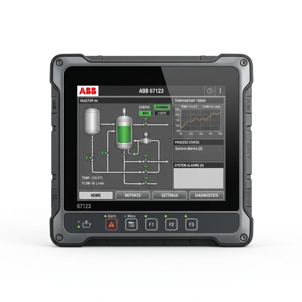 ABB 67123 MONITORES PANTALLAS Y PANELES VISUALIZACION (HMI)