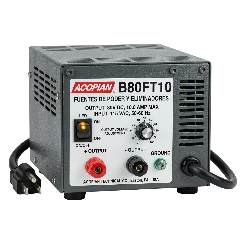 ACOPIAN B80FT10 FUENTES DE PODER Y ELIMINADORES
