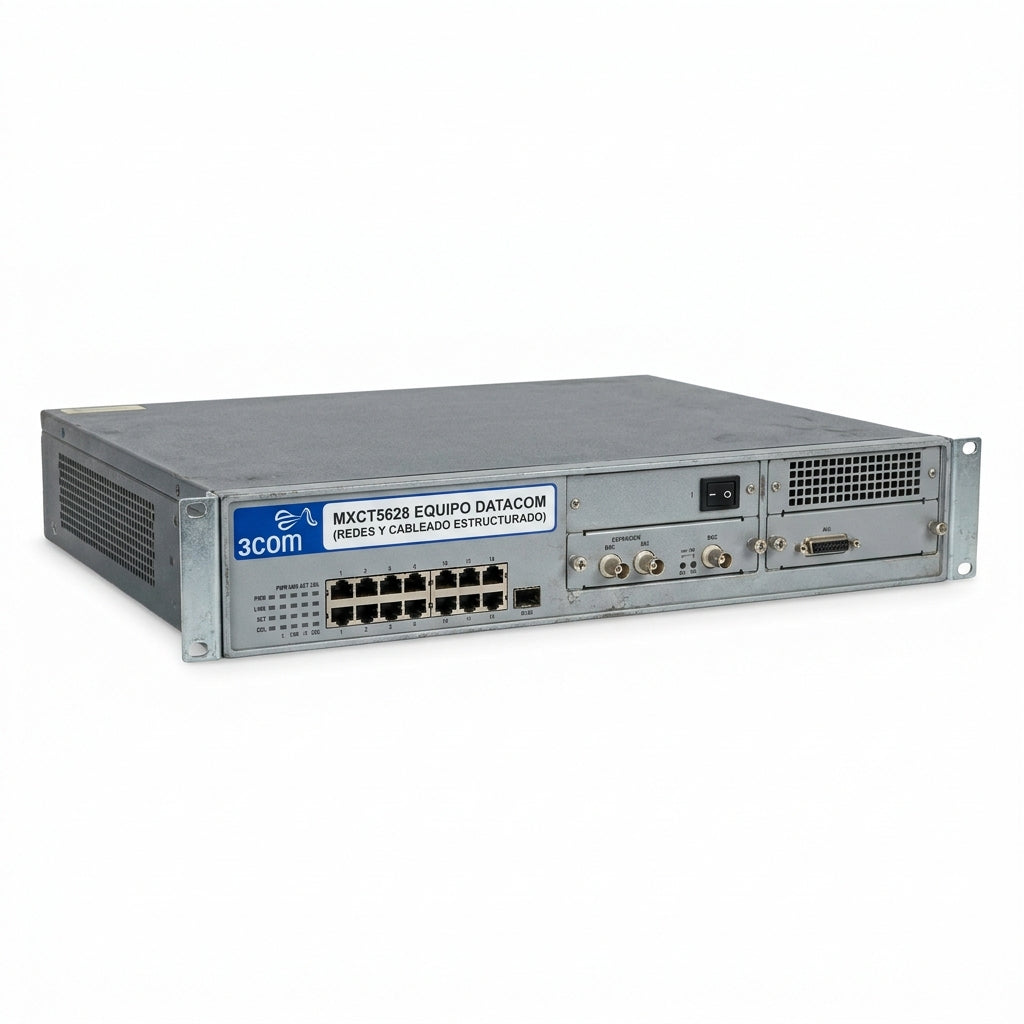 3COM MXCT5628 EQUIPO DATACOM (REDES Y CABLEADO ESTRUCTURADO)