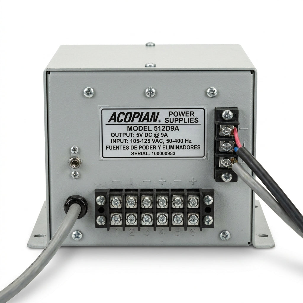 ACOPIAN 512D9A FUENTES DE PODER Y ELIMINADORES