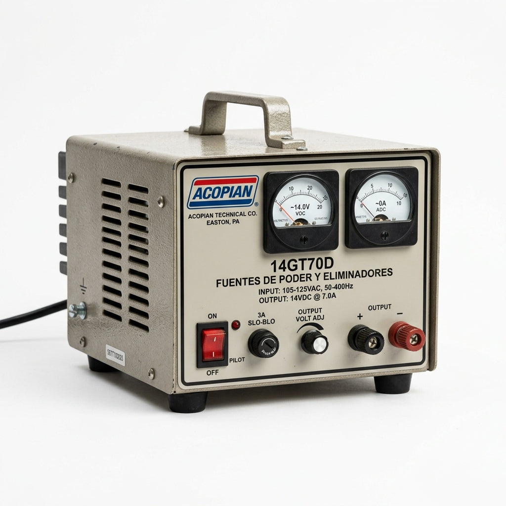 ACOPIAN 14GT70D FUENTES DE PODER Y ELIMINADORES