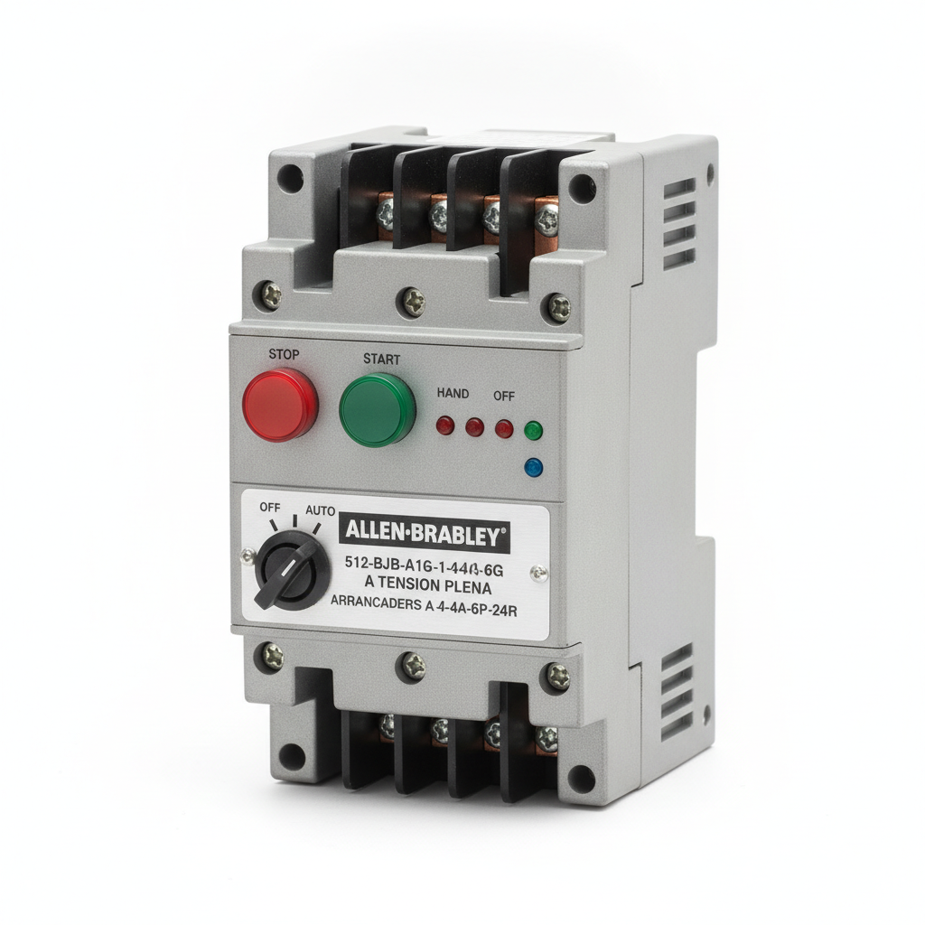 ALLEN-BRADLEY 512-BJB-A1G-1-4A-6P-24R ARRANCADORES A TENSION PLENA