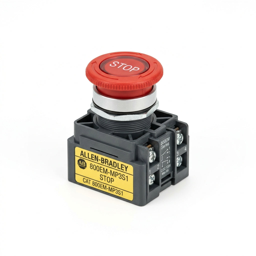 ALLEN-BRADLEY 800EM-MP3S1 BOTONES PULSADORES BOTONERAS