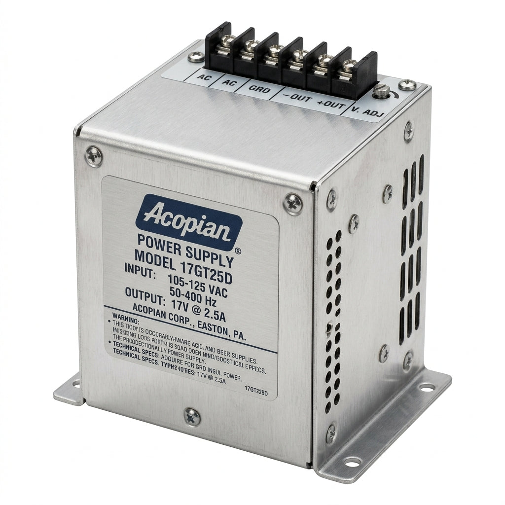 ACOPIAN 17GT25D FUENTES DE PODER Y ELIMINADORES