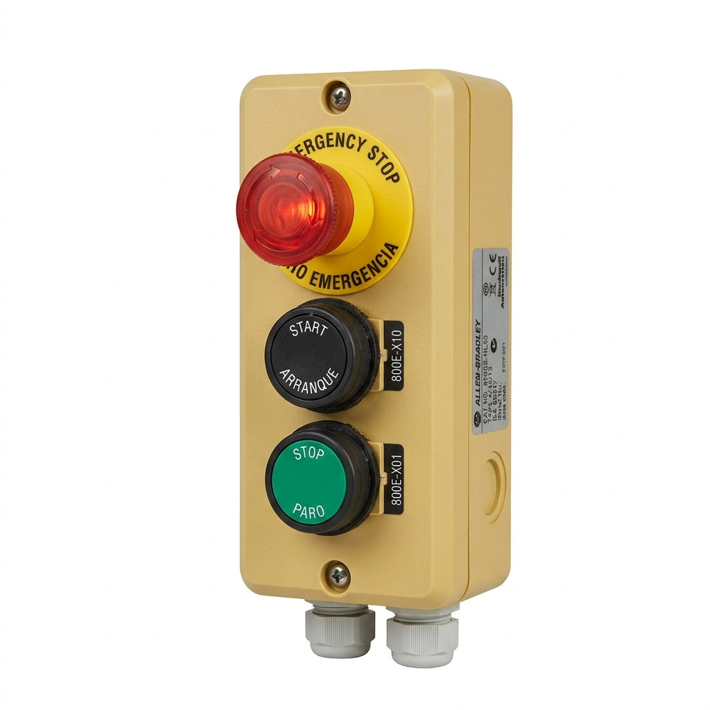 ALLEN-BRADLEY 800ES-HL33 BOTONES PULSADORES BOTONERAS
