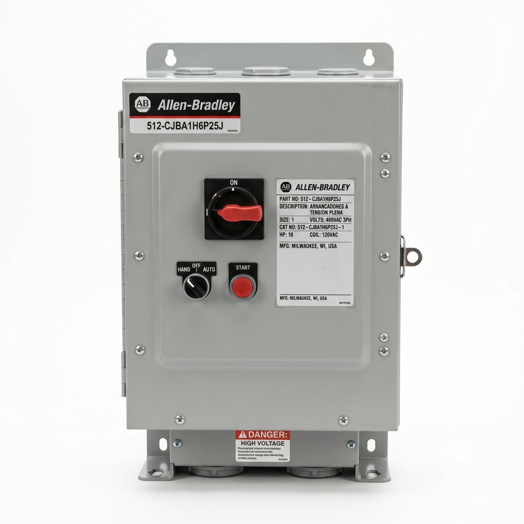 ALLEN-BRADLEY 512-CJBA1H6P25J ARRANCADORES A TENSION PLENA