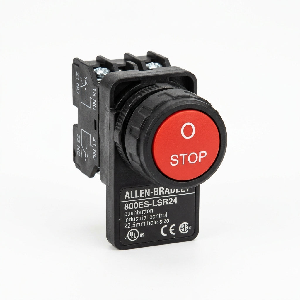 ALLEN-BRADLEY 800ES-LSR24 BOTONES PULSADORES BOTONERAS