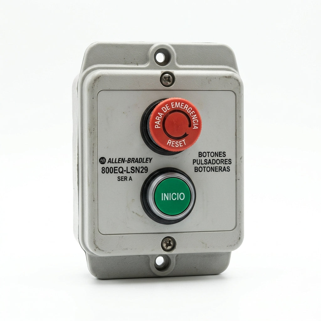 ALLEN-BRADLEY 800EQ-LSN29 BOTONES PULSADORES BOTONERAS