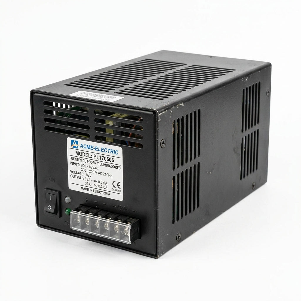 ACME-ELECTRIC PL170606 FUENTES DE PODER Y ELIMINADORES