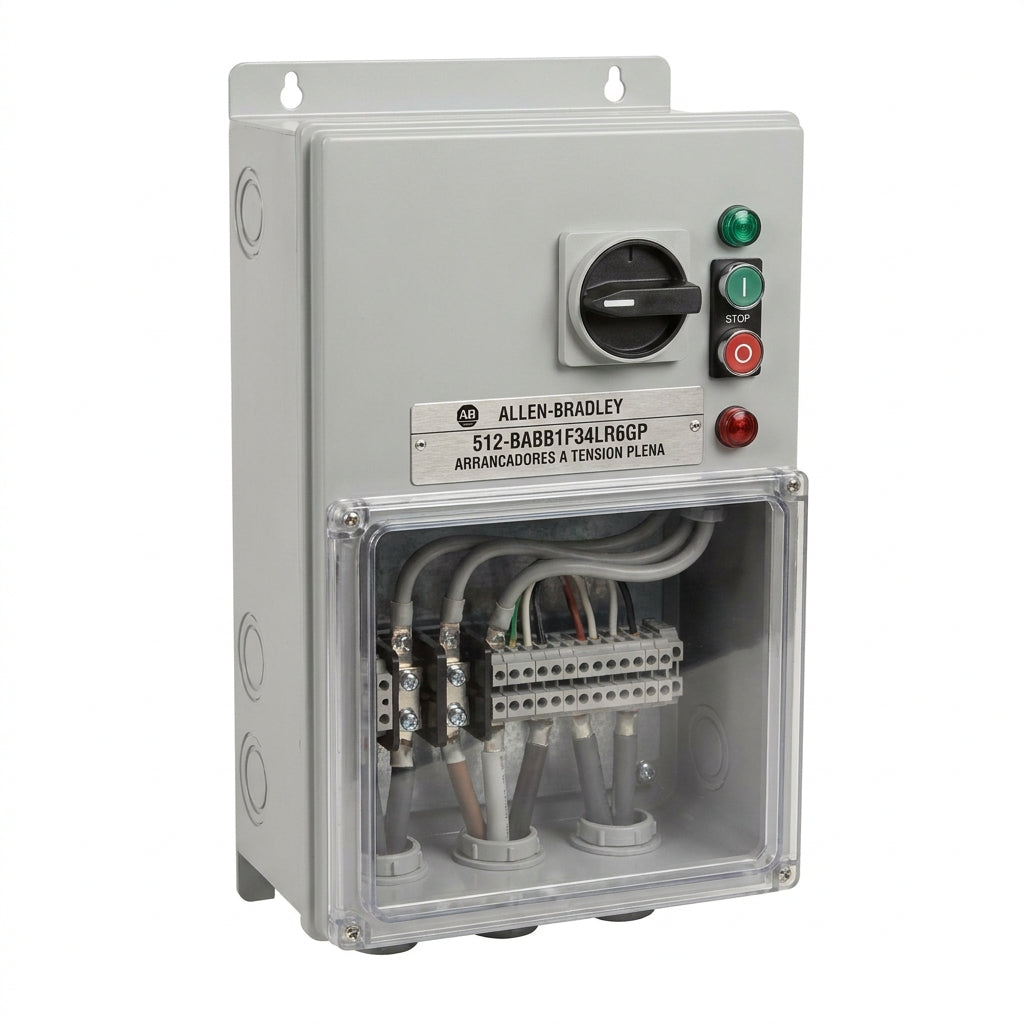 ALLEN-BRADLEY 512-BABB1F34LR6GP ARRANCADORES A TENSION PLENA