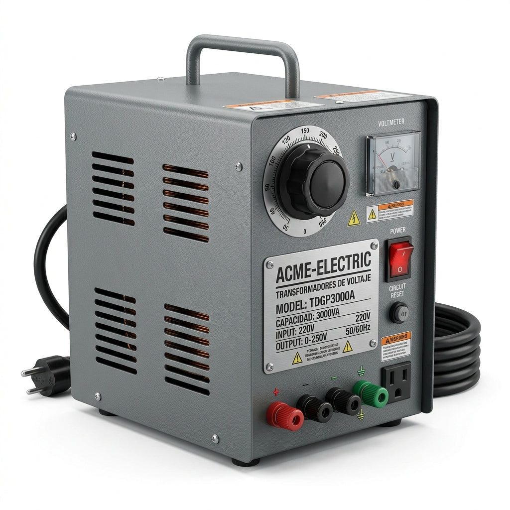 ACME-ELECTRIC TDGP3000A TRANSFORMADORES DE VOLTAJE