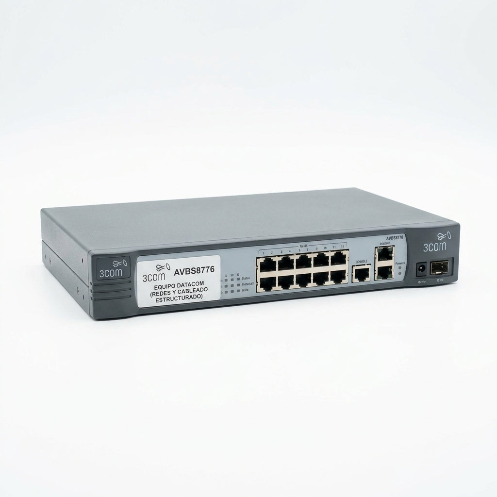3COM AVBS8776 EQUIPO DATACOM (REDES Y CABLEADO ESTRUCTURADO)