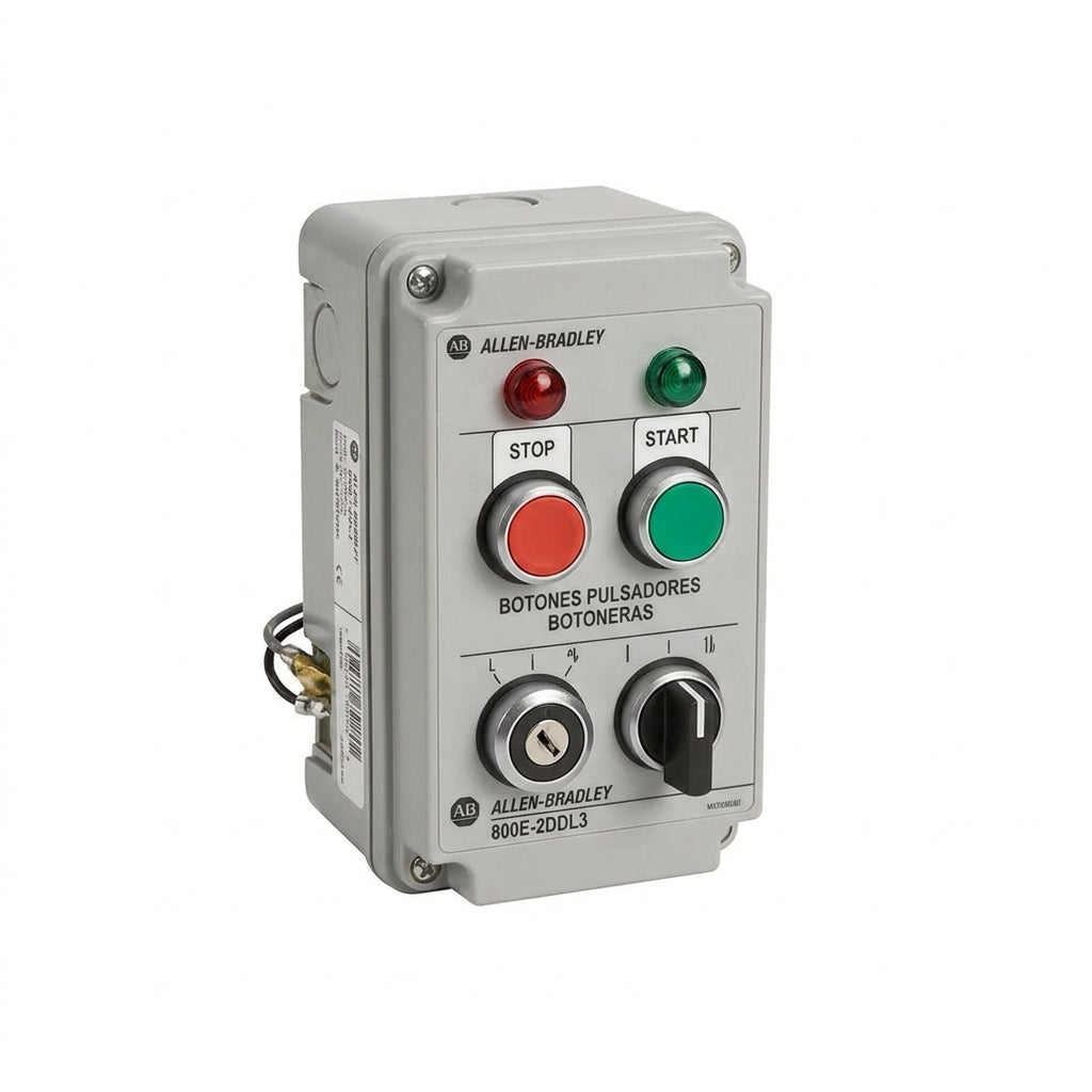 ALLEN-BRADLEY 800E-2DDL3 BOTONES PULSADORES BOTONERAS