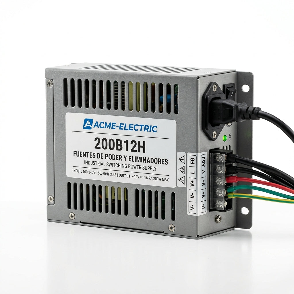 ACME-ELECTRIC 200B12H FUENTES DE PODER Y ELIMINADORES